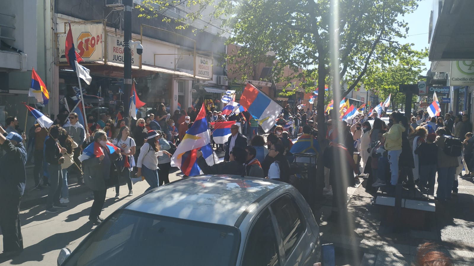Frente Amplio realizó cierre de campaña con banderazo y acto final..jpg